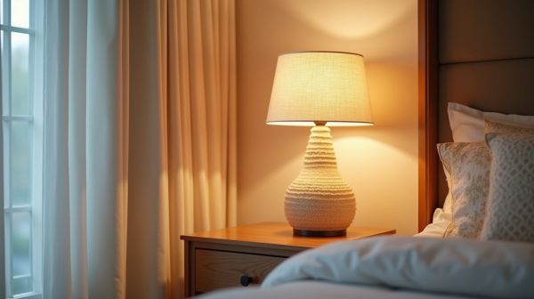 Déco intérieure : comment choisir un abat jour de lampe de chevet ?