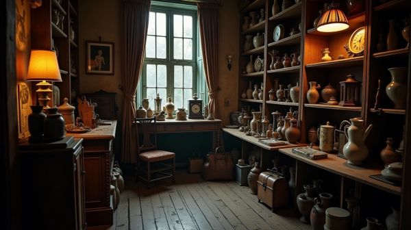 Des objets vintage à découvrir chez le brocanteur à Colpo
