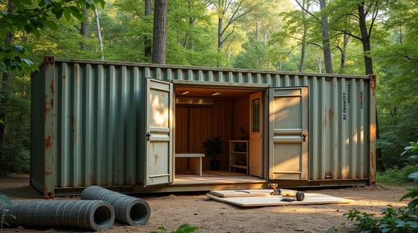 Construisez votre maison en container : rapide, économique et durable